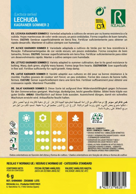 Semilla Lechuga Kagraner Sommer 2